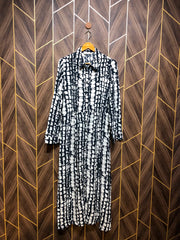 Western Long Maxi Linen Large | Size | Chest 20 | Length 54