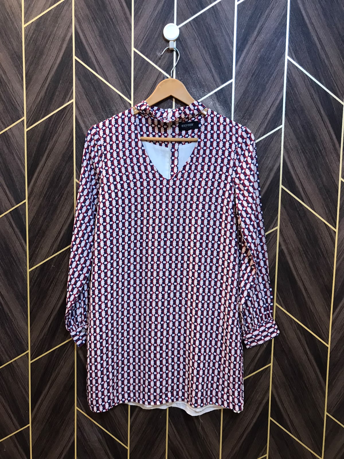Mini Dress Chiffon Small Size Chest 18 Length 31