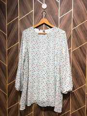 Western Top Small Chest 18 Length 31 Chiffon