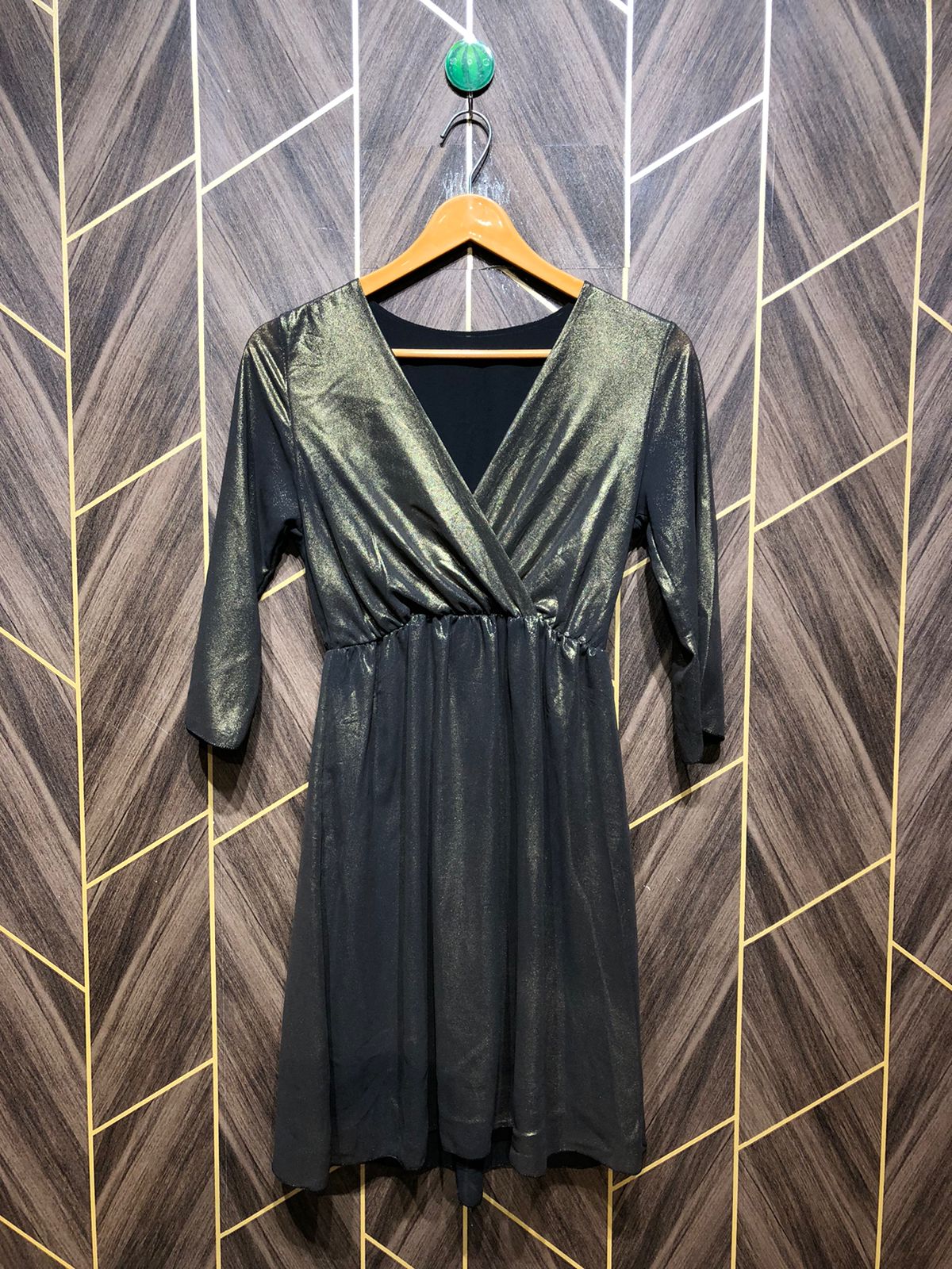 Women Long Shirt Chiffon X Small | Chest 17 | Length 34