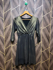 Women Long Shirt Chiffon X Small | Chest 17 | Length 34