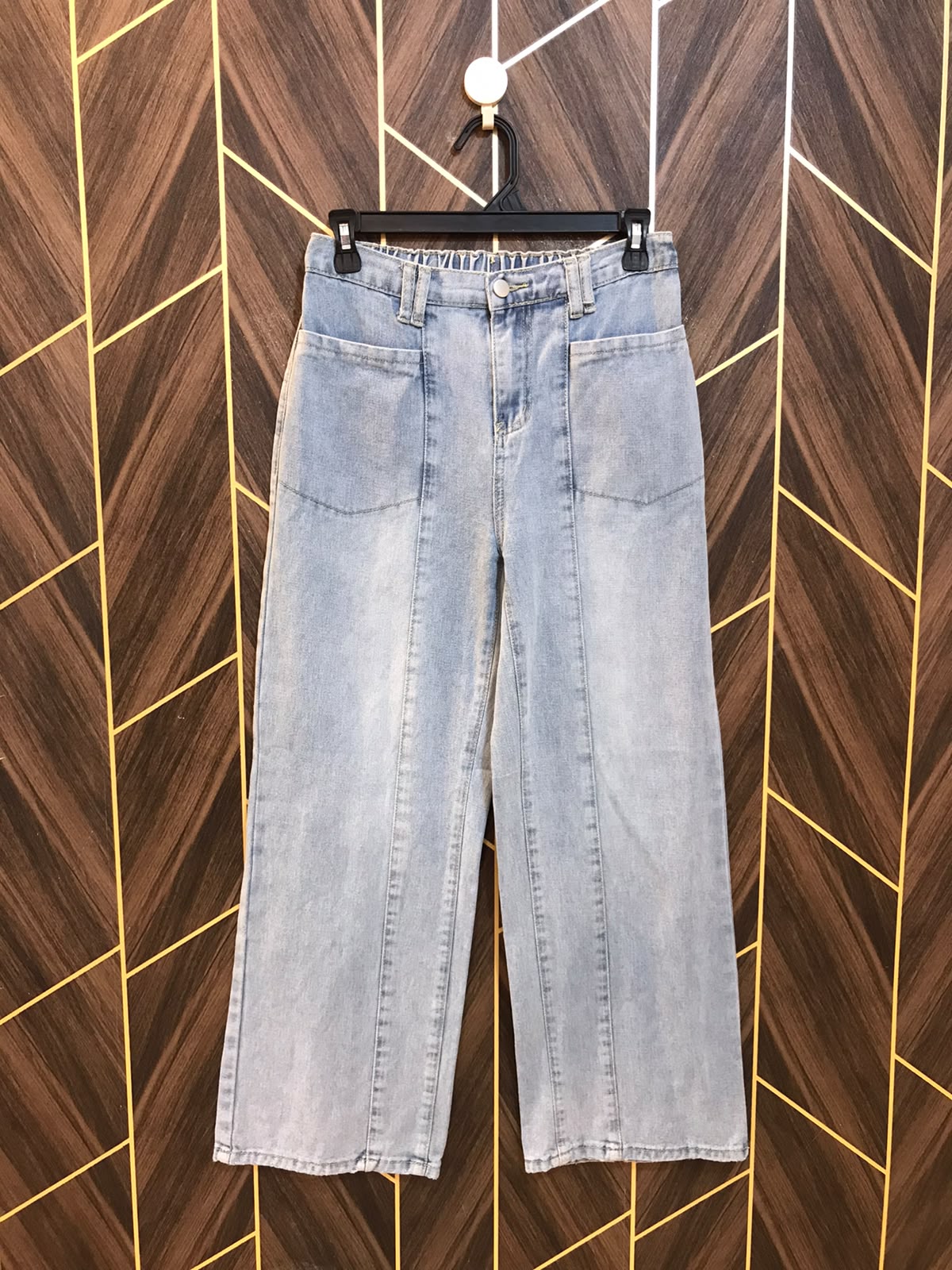 Women High Waist Wide Leg Jeans Small | Waist 29  | Length 37