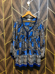 Western Top Chiffon (See Through) – X-Small Size (Chest: 17, Length: 33 )