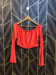 Trendy Linen CropTop Size Small