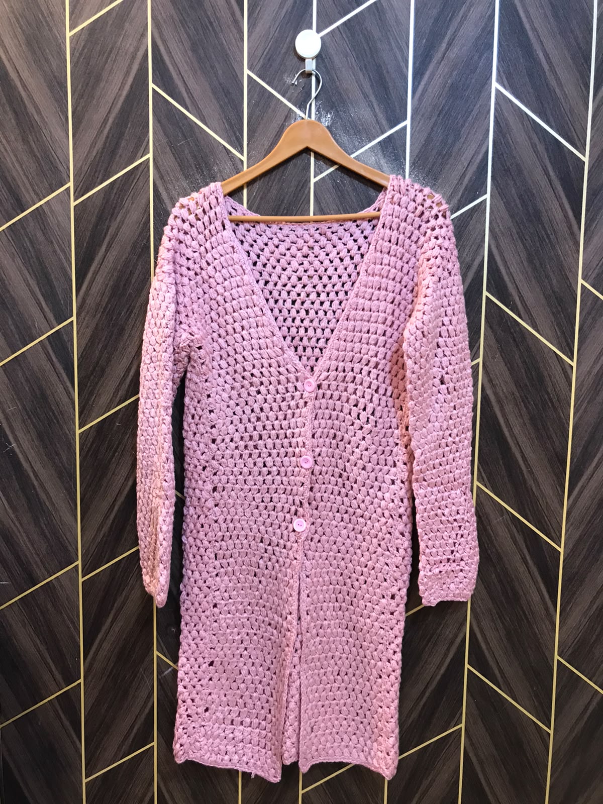 Women Wool Cardigan Sweater Medium | Size | Chest 19 | Length 40