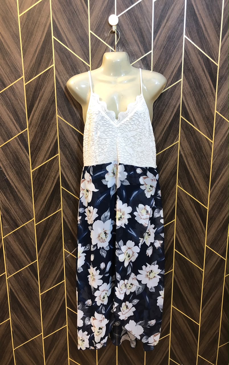 Western Long Maxi Chiffon Large | Size | Chest 21  | Length 52