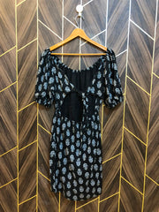 Mini Dress Linen Medium Size Chest 19 Length 34