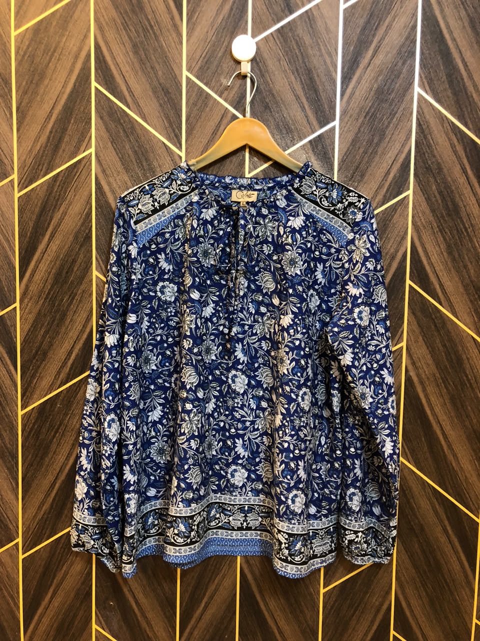 Western Top Chiffon – X-Large Size (Chest: 22, Length: 26  )