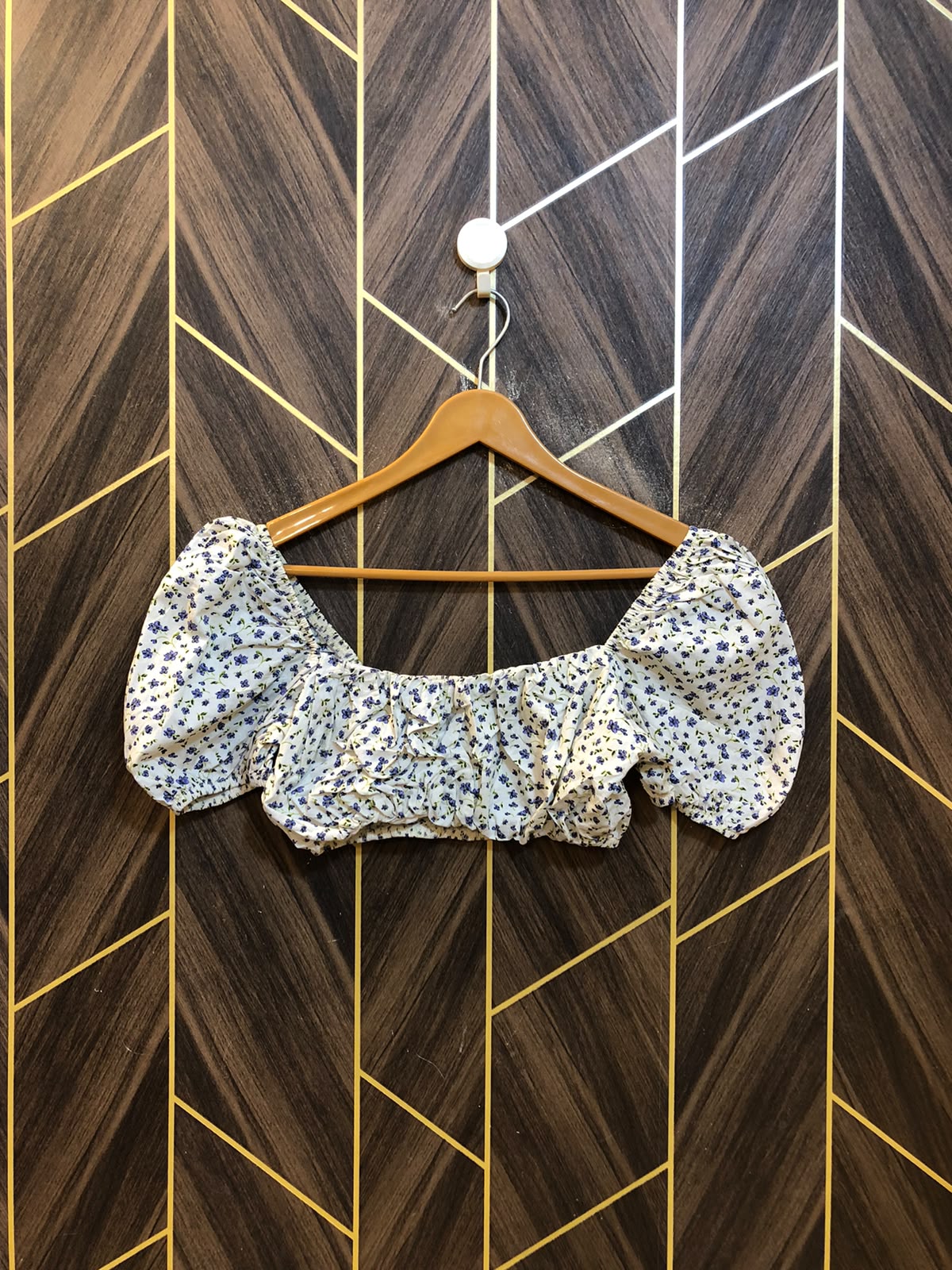 Trendy Cotton CropTop Size Small