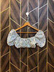Trendy Cotton CropTop Size Small