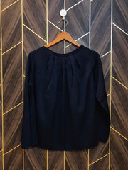 Western Top Chiffon – Large Size (Chest: 21  , Length: 25 )