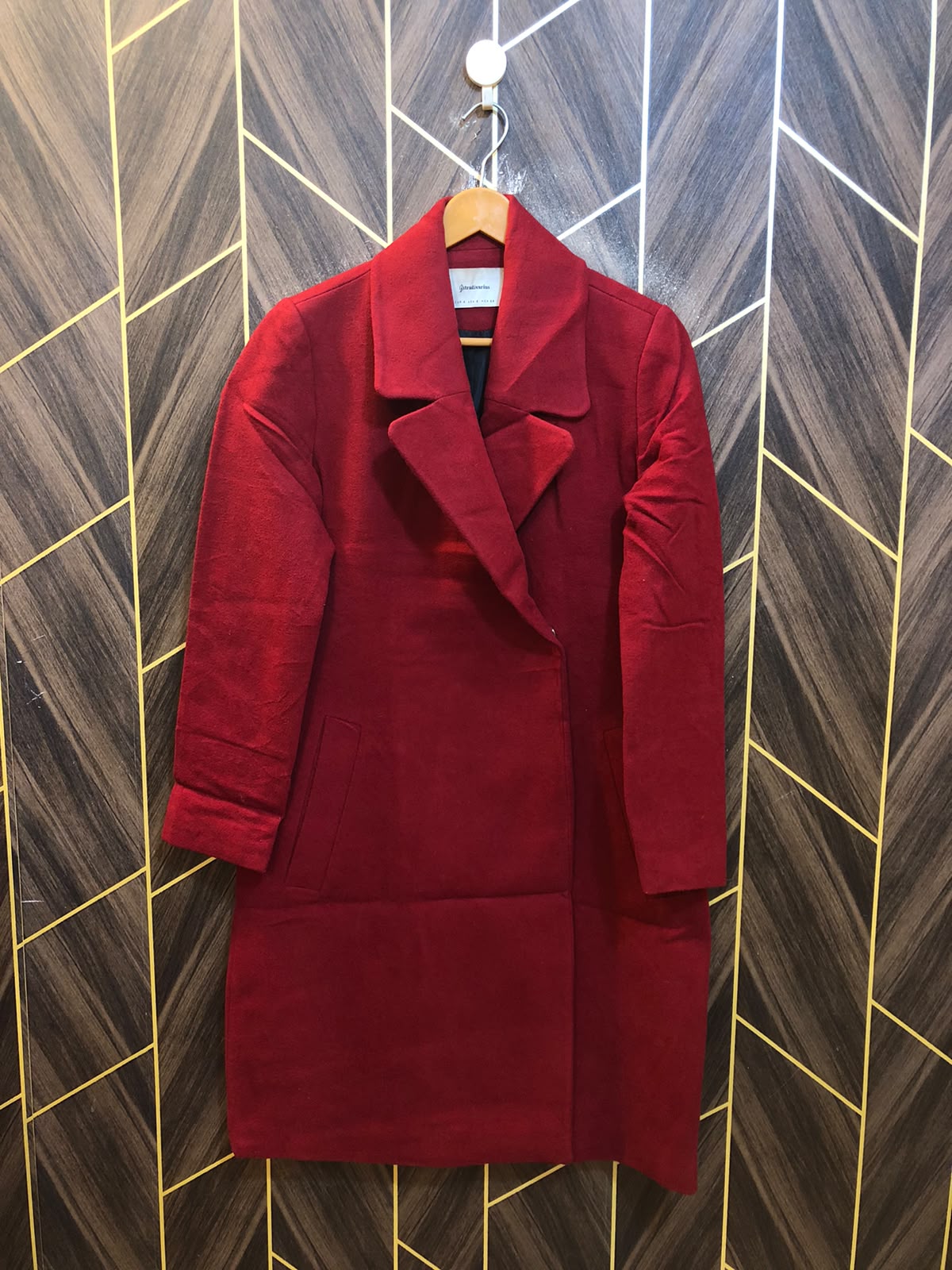 Women Wool Coat Medium | Size | Chest 19 | Length 38