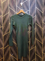 Bodycon Dress Jersey Small | Size | Chest 18 | Length 34