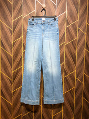 Women Wide Leg Jeans Small to Medium | Waist 28–30 | Length 41