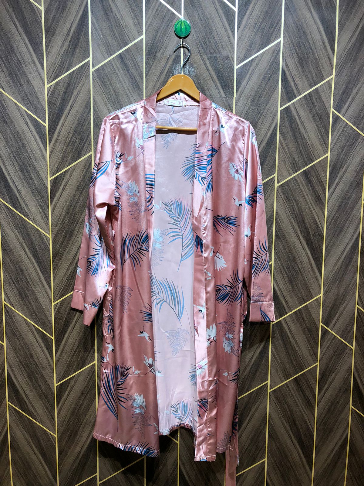 Women Long Shirt Silk X Large | shrug | Length 40