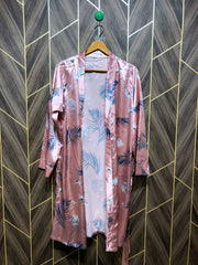 Women Long Shirt Silk X Large | shrug | Length 40