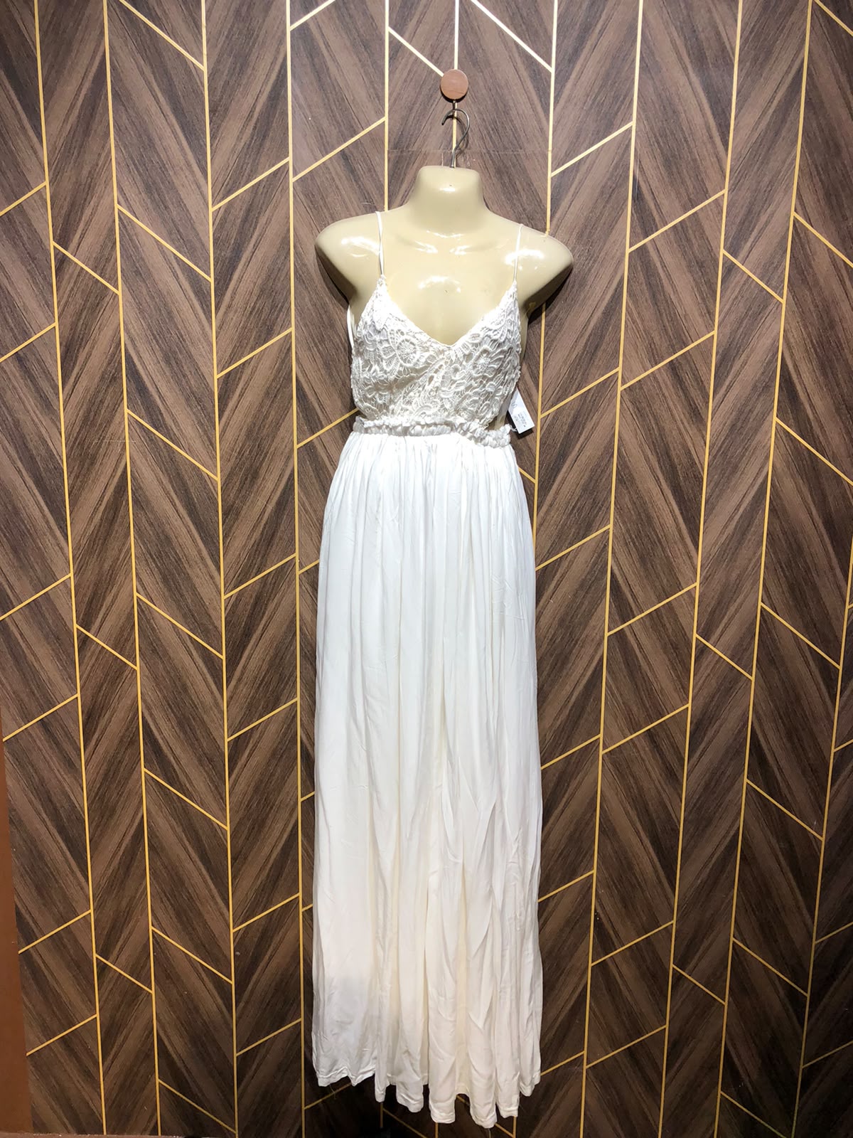 Western Long Maxi Linen Small | Size | Chest 18 | Length 60