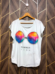 T-Shirt Jersey Medium Size Length 25 baggy