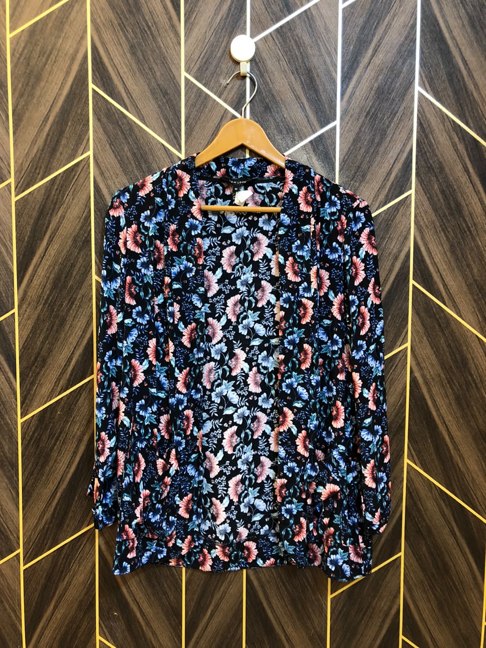 Western Top Chiffon – Large Size (Chest: 20, Length: 28  Shrug )