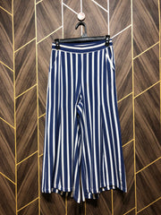 Western Chiffon Plazo X Small | Size Waist 26 | Length 32