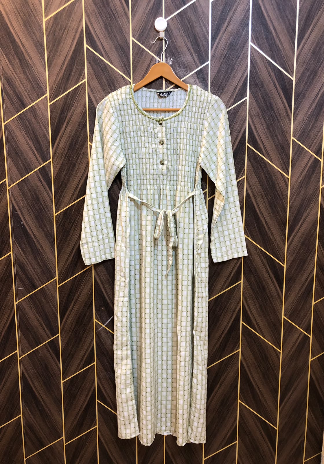 Western Long Maxi Chiffon Small | Size | Chest 18 | Length 50