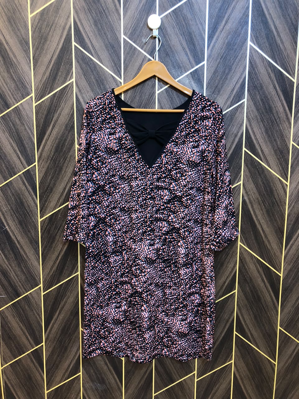 Women Long Shirt Chiffon Small | Chest 18 | Length 36