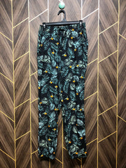 Women Linen Plazo Medium to large  Size Waist 30 to 32 Length 41