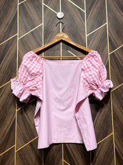 Trendy Cotton CropTop Size Large