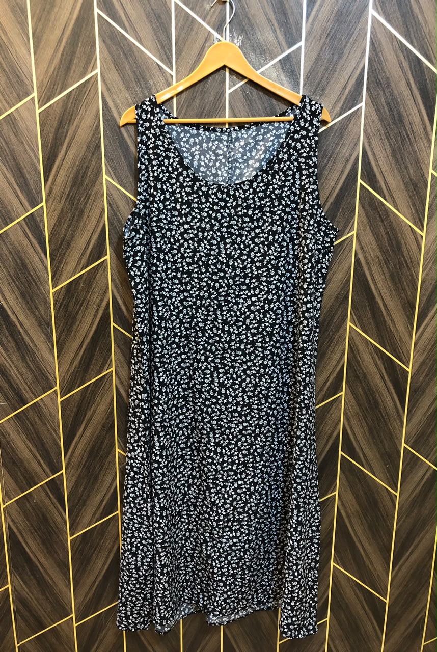 Western Long Maxi Silk 1XL | Size | Chest 23 | Length 48
