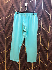 Women Silk Cord Set | Shirt Chest 21  | Shirt Length 29  | Trouser  Waist 34 | Trouser  Length 35