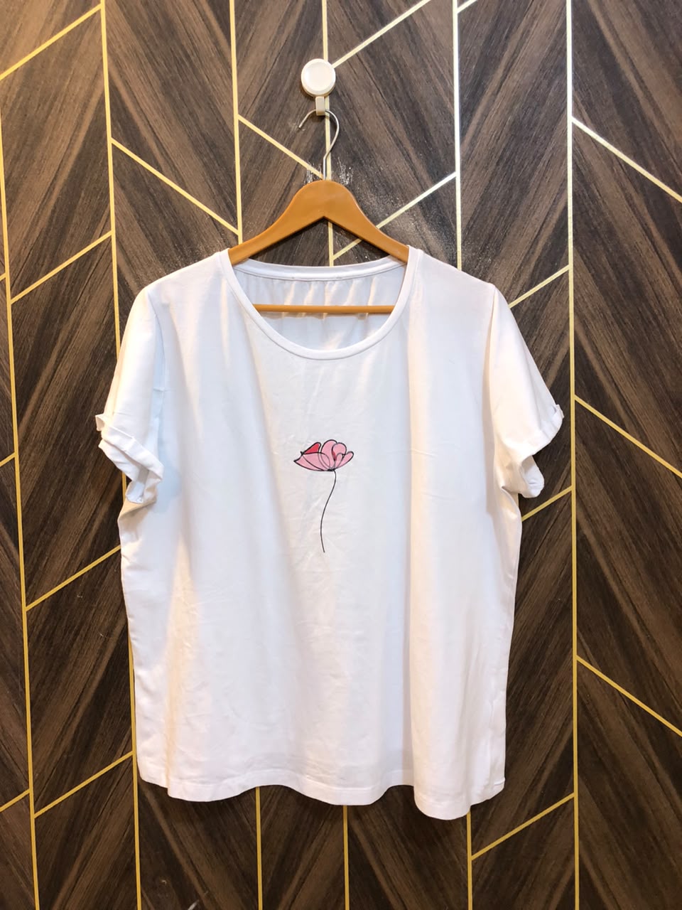 T-Shirt Jersey Large Size Length 24 baggy