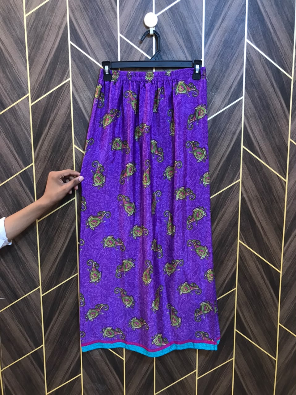 Women Silk Cord Set | Shirt Chest 18 | Shirt Length 36 | Skirt Waist 28 | Skirt Length 36