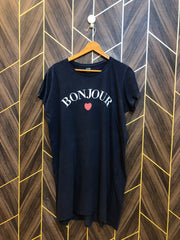 T-Shirt Jersey Medium to Large Size Length 33