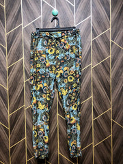 Women Linen Plazo Medium to Large Size Waist 30-32 Length 39