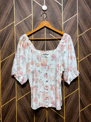 Trendy Linen CropTop Size Medium