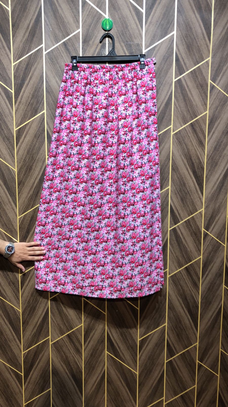 Chiffon Cordset – Small (Shirt Chest 19 , Length 41 | Skirt Waist 28  , Length 38)