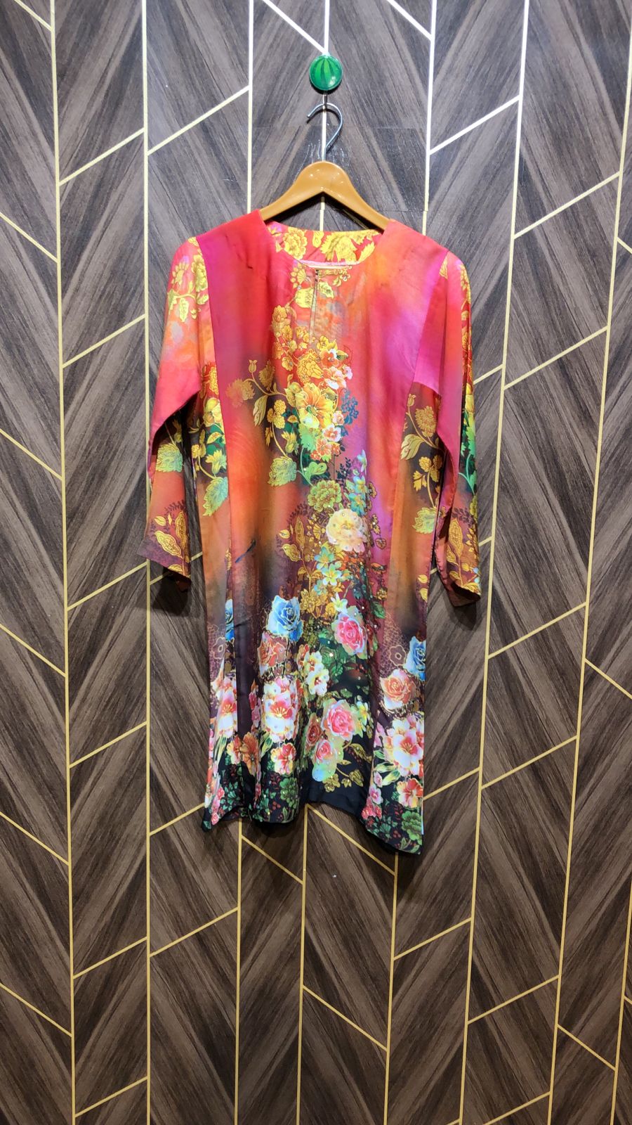 Silk Cordset – Small (Shirt Chest 18 , Length 36 | Skirt Waist 26  , Length 38)