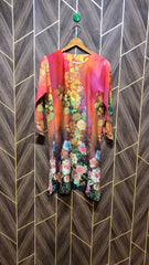 Silk Cordset – Small (Shirt Chest 18 , Length 36 | Skirt Waist 26  , Length 38)