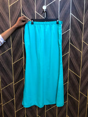 Women Silk Cord Set baggy  | Shirt Chest 22 | Shirt Length 37 | Skirt Waist 36 | Skirt Length 40