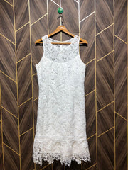 Mini Dress silk Net Medium Size Chest 19 Length 40