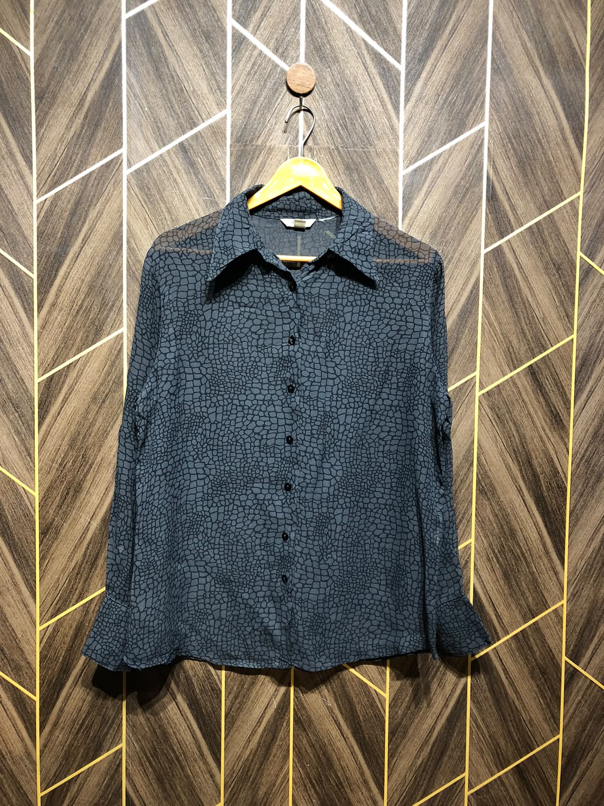 Western Top Chiffon – X-Large Size (Chest: 22, Length: 27 )