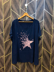 T-Shirt Jersey Large Size Length 29 baggy