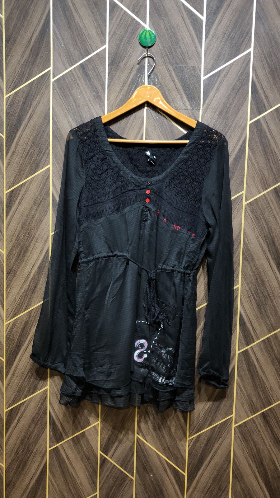 Western Top Silk – Small Size (Chest: 19  , Length: 30 )