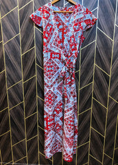 Western Long Maxi Silk Small | Size | Chest 18 | Length 55