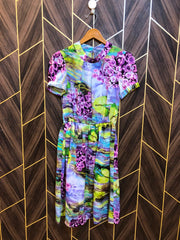 Mini Dress Chiffon X Small Size Chest 17 Length 39