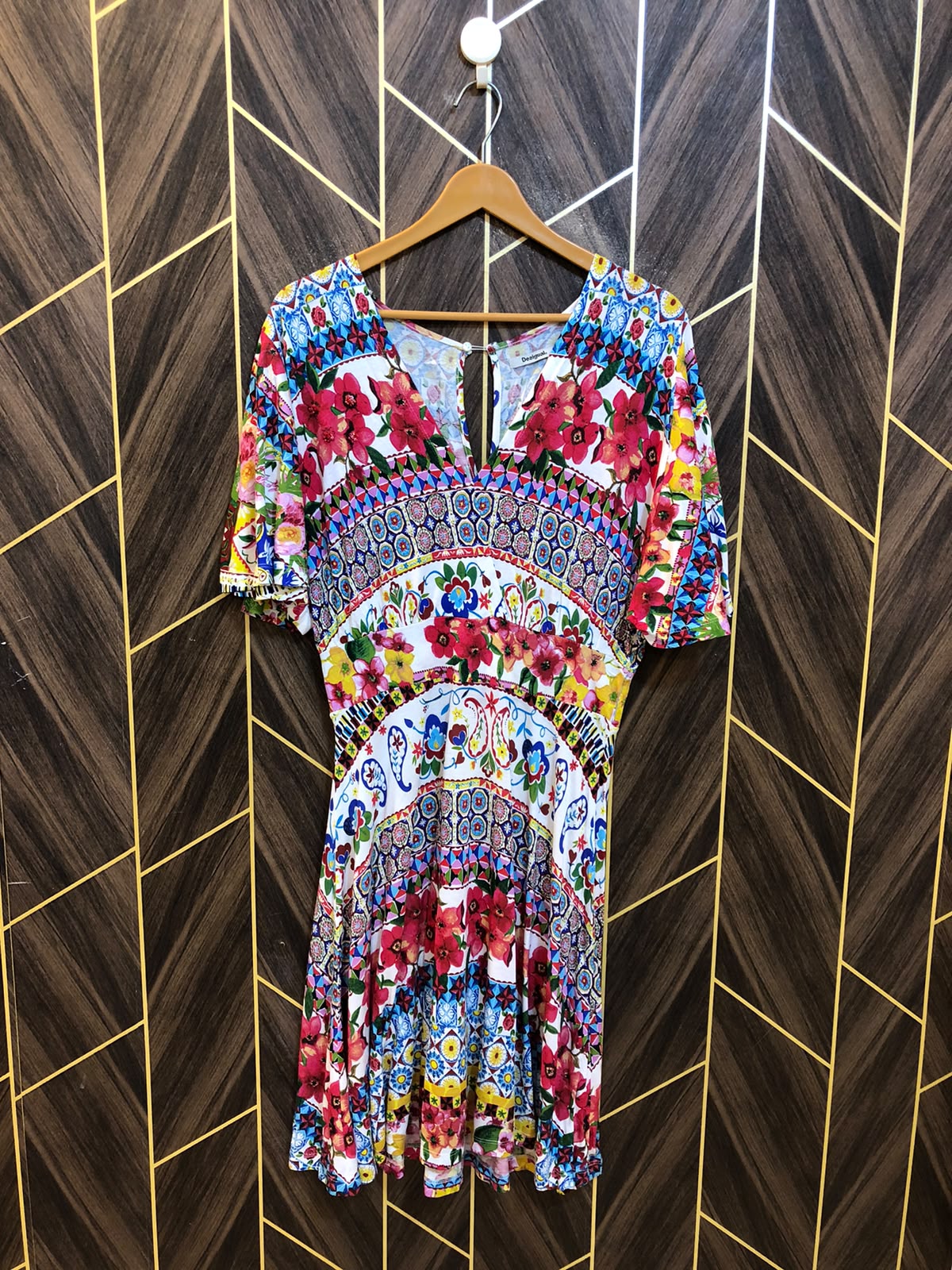 Mini Dress Jersey Small Size Chest 18 Length 40
