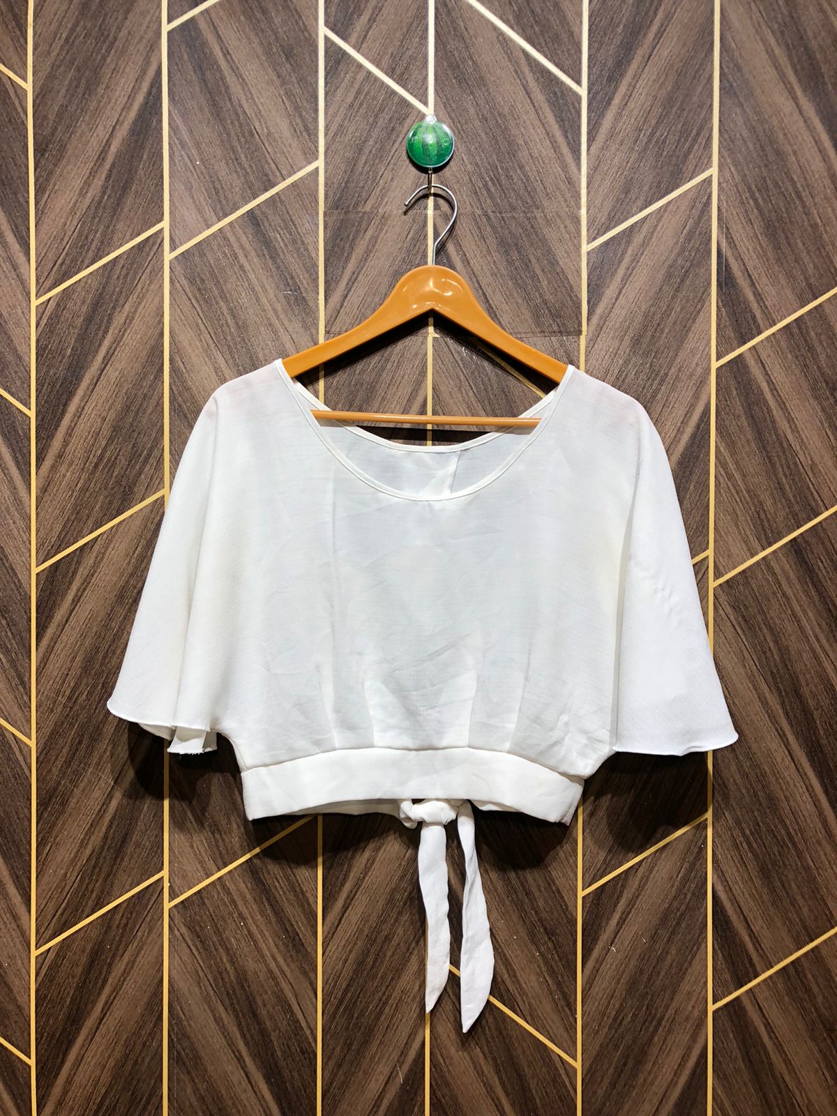 Western Top Chiffon – X-Small Size (Chest: 16 , Length: 17   )