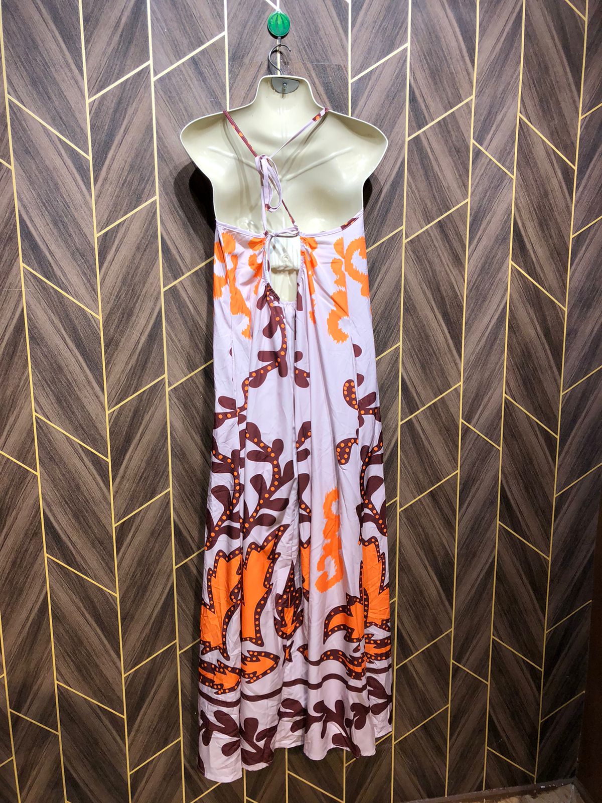 Western Long Maxi Silk Large | Size | Chest 20 | Length 55