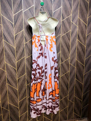 Western Long Maxi Silk Large | Size | Chest 20 | Length 55
