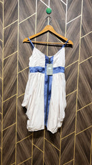 Mini Dress Linen Small Size Chest 18 Length 31